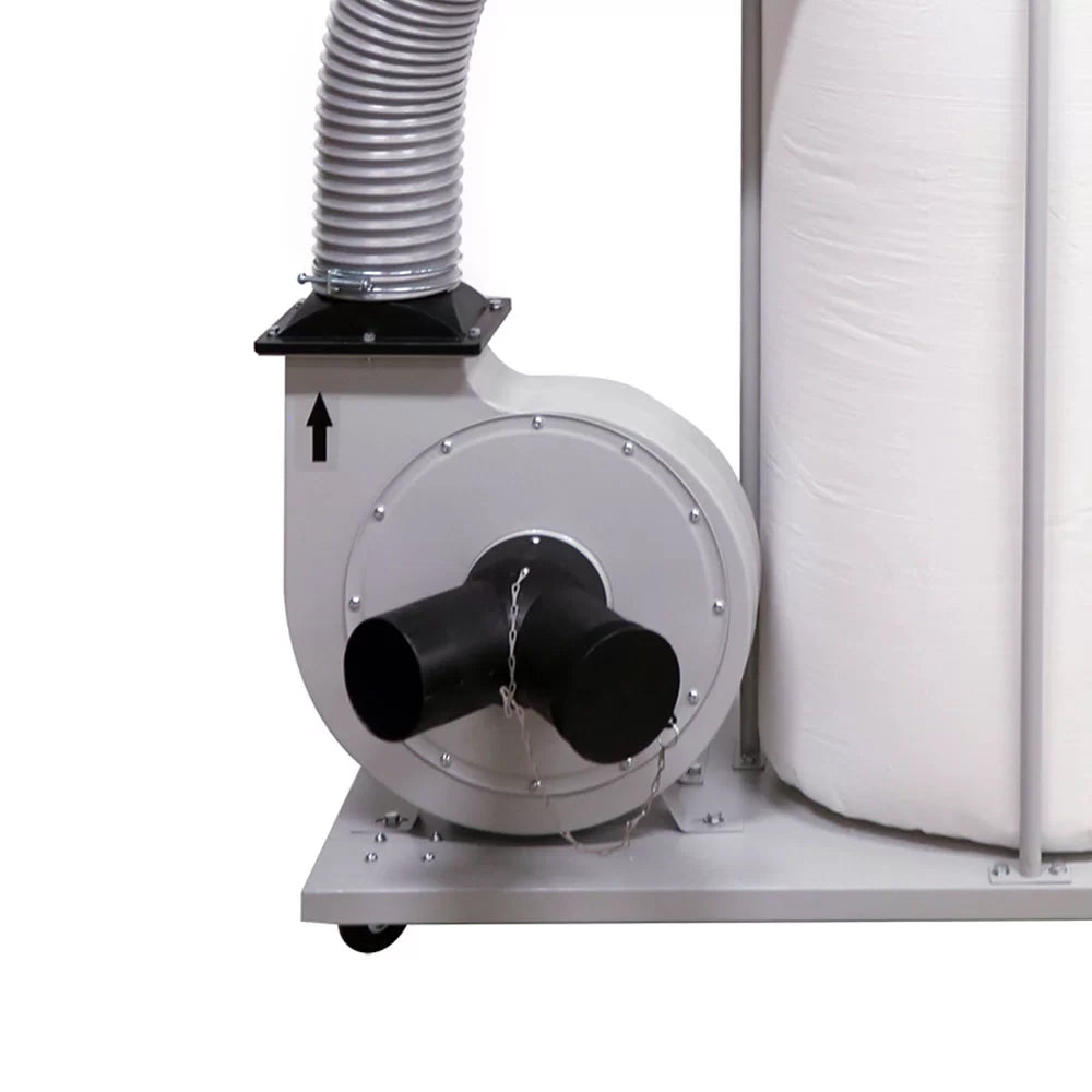 Coletor de Pó 2cv 153 Litros com 2 Entradas e 1 Reservatório 220/380v Razi