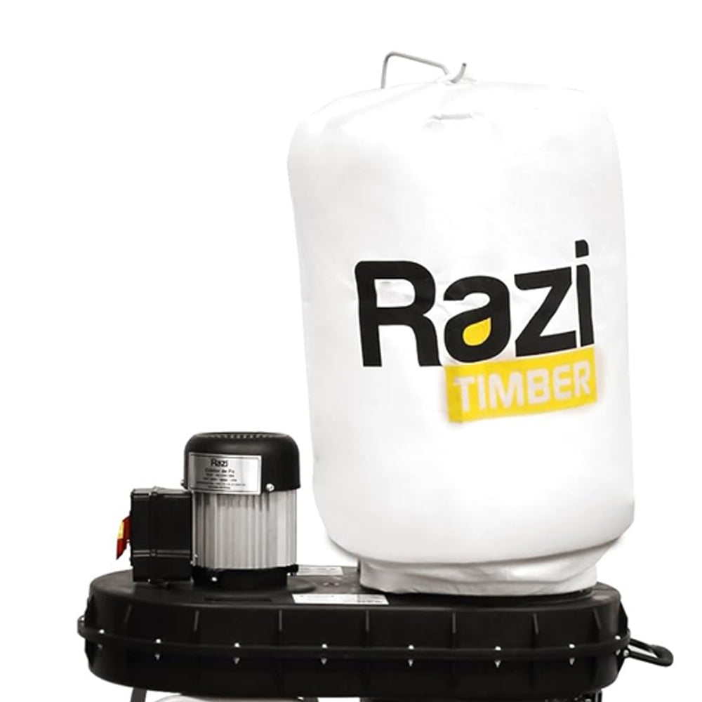 Coletor de Pó Monofásico 1 Entrada 40L Com Reservatório 220v 1cv Razi RZC-CPE1MB