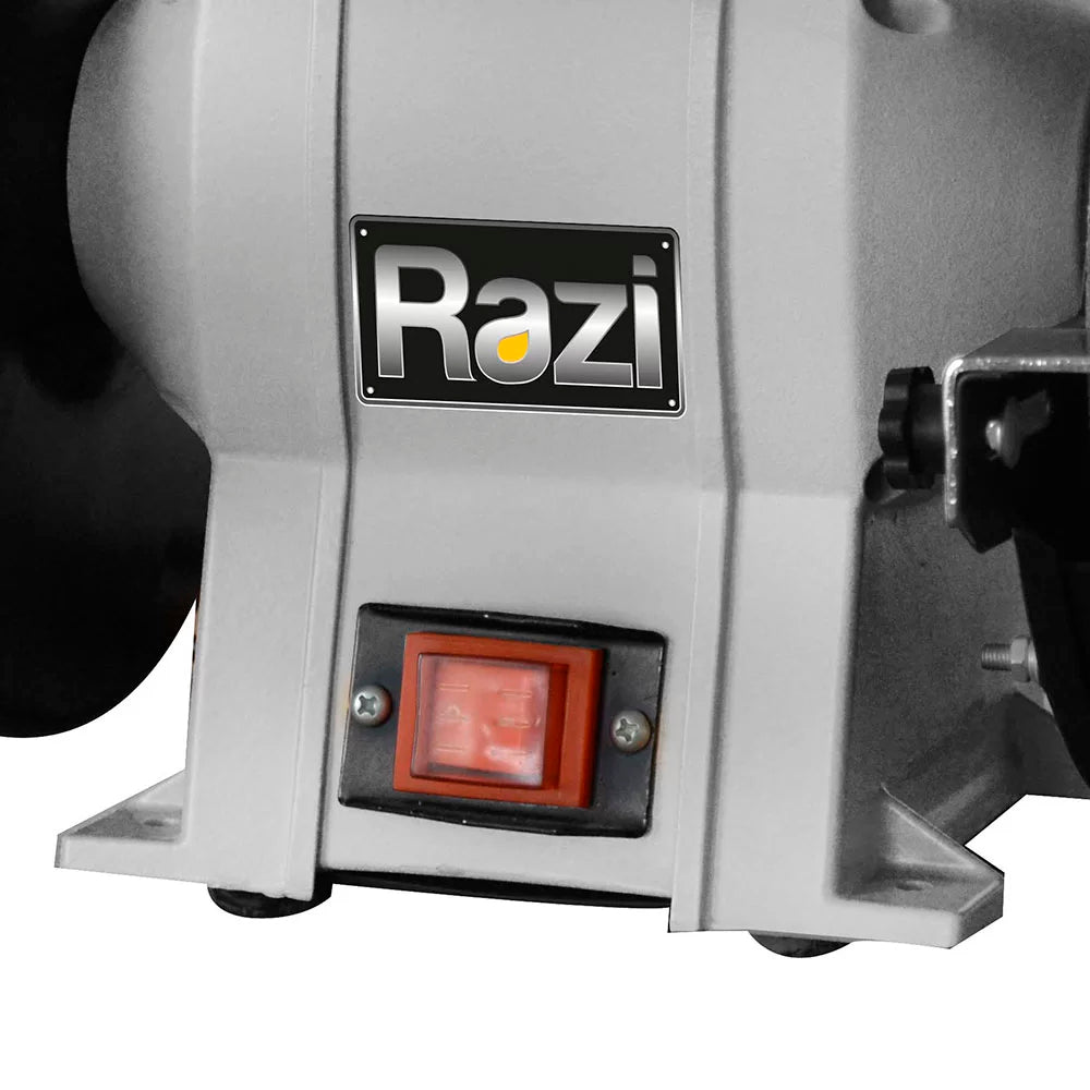 Moto Esmeril de Bancada 6" 350w 220v Rz-me350m2 Razi