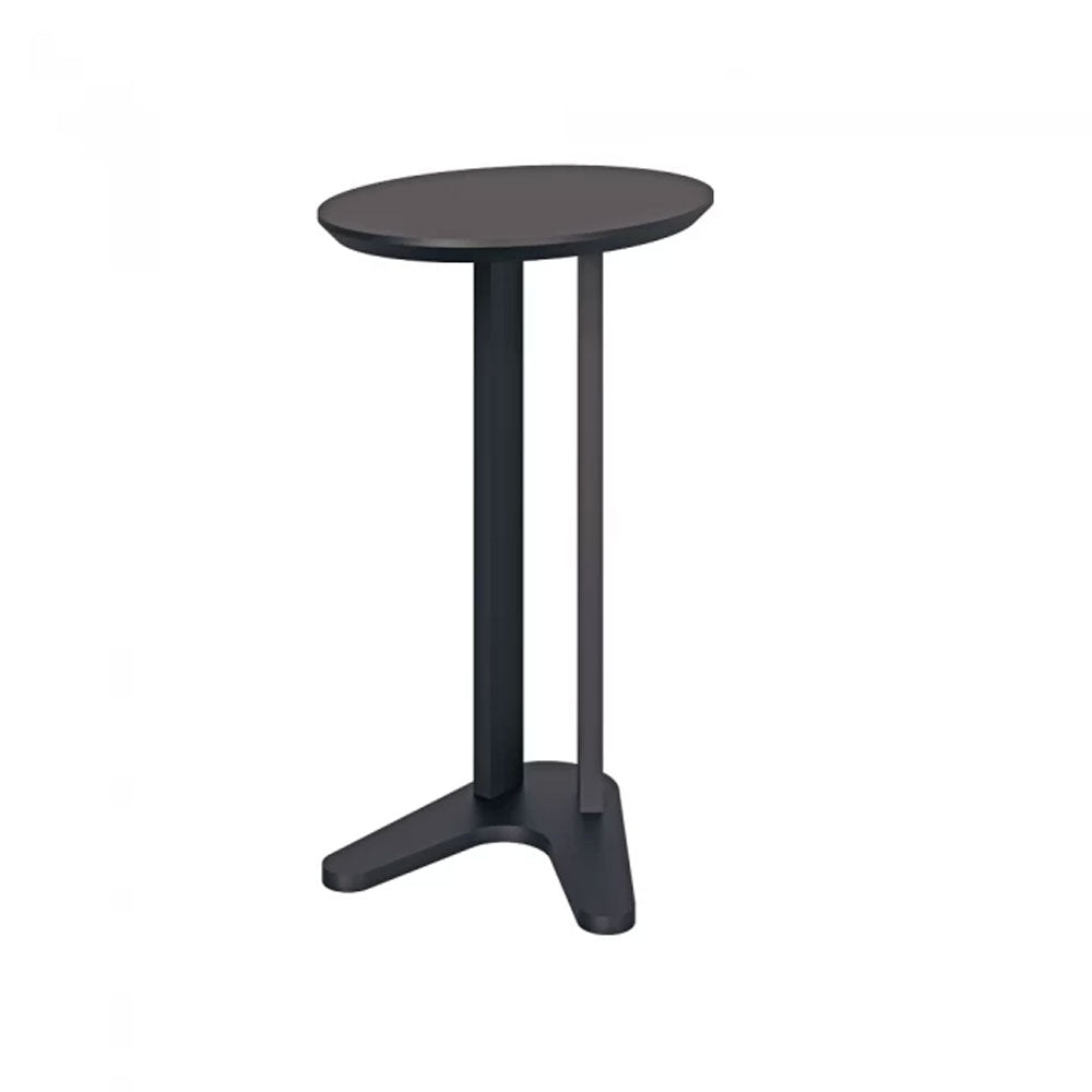 Mesa de Canto Oval Auxiliar para Sofá 60 Cm Dalla Costa