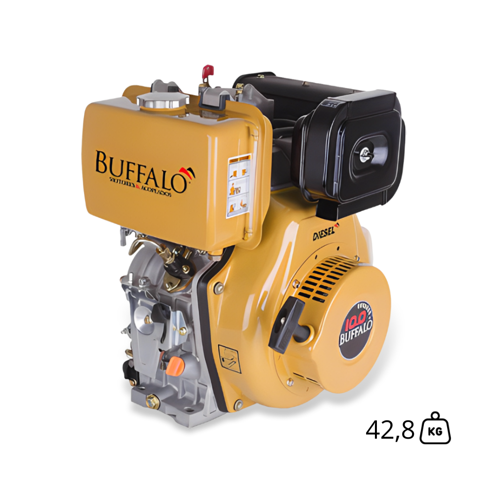 Motor A Diesel Estacionário BFD 10CV 4 Tempos com Partida Manual Buffalo