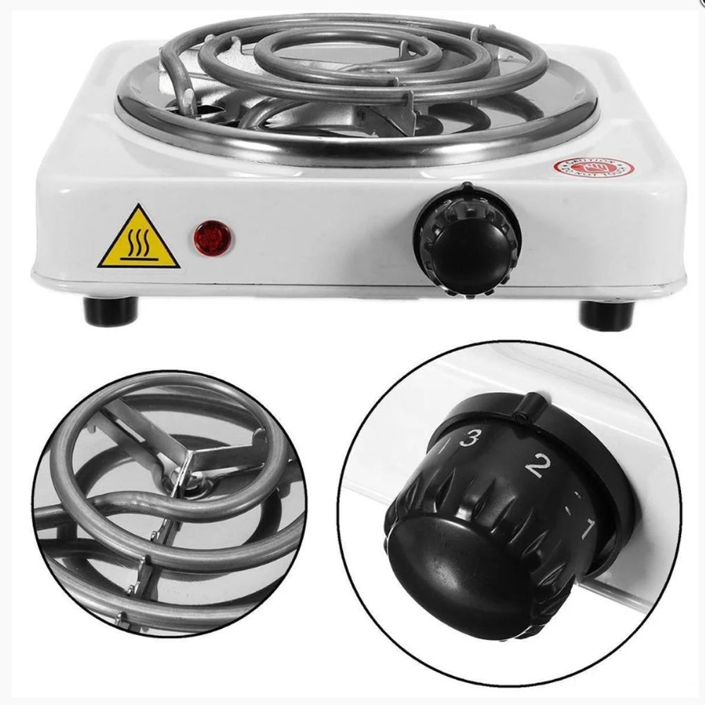 FOGÃO COOKTOP ELÉTRICO PORTÁTIL ESPIRAL 1 BOCA DE MESA