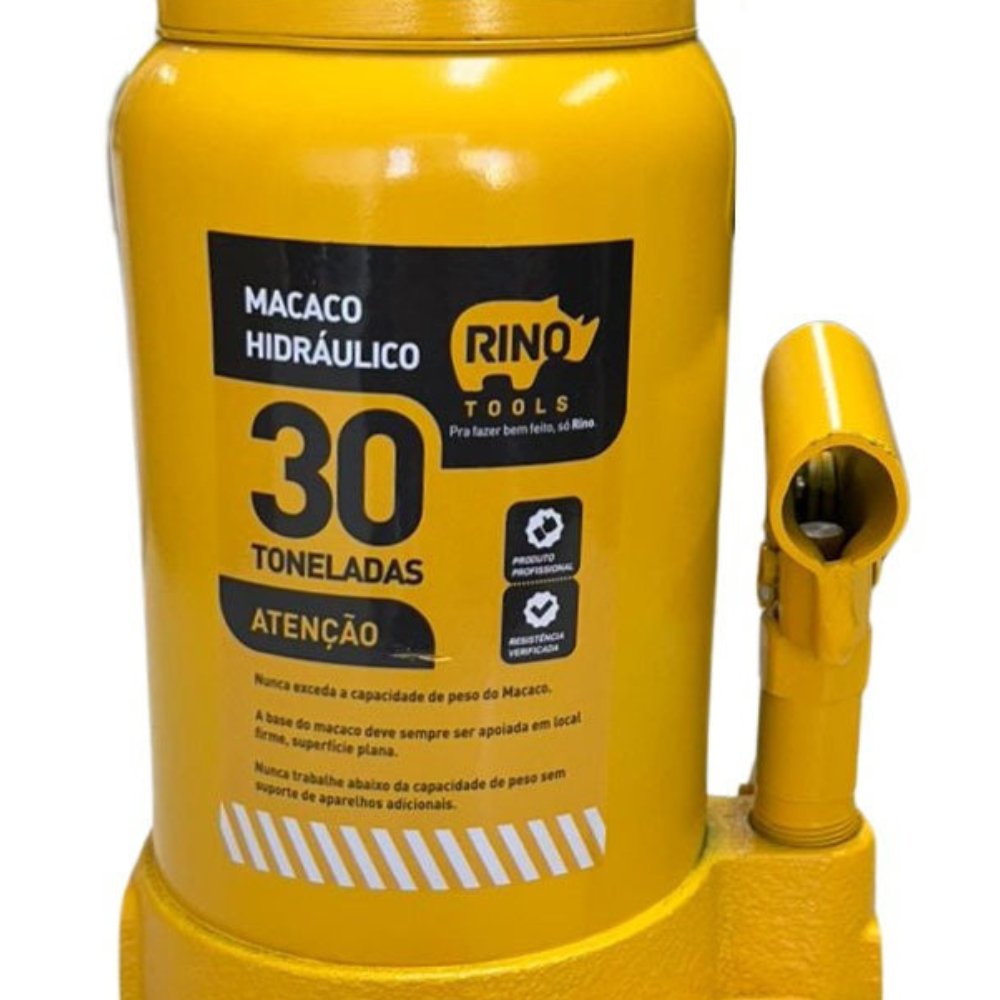 Macaco Hidráulico Tipo Garrafa 30 Toneladas Manual