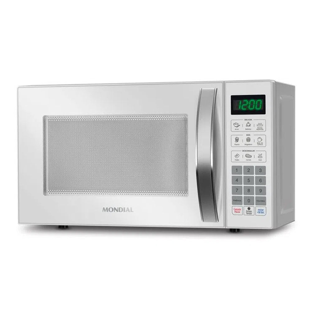 Micro-ondas 21 Litros 1.200w Mo-01-21-w Branco Mondial