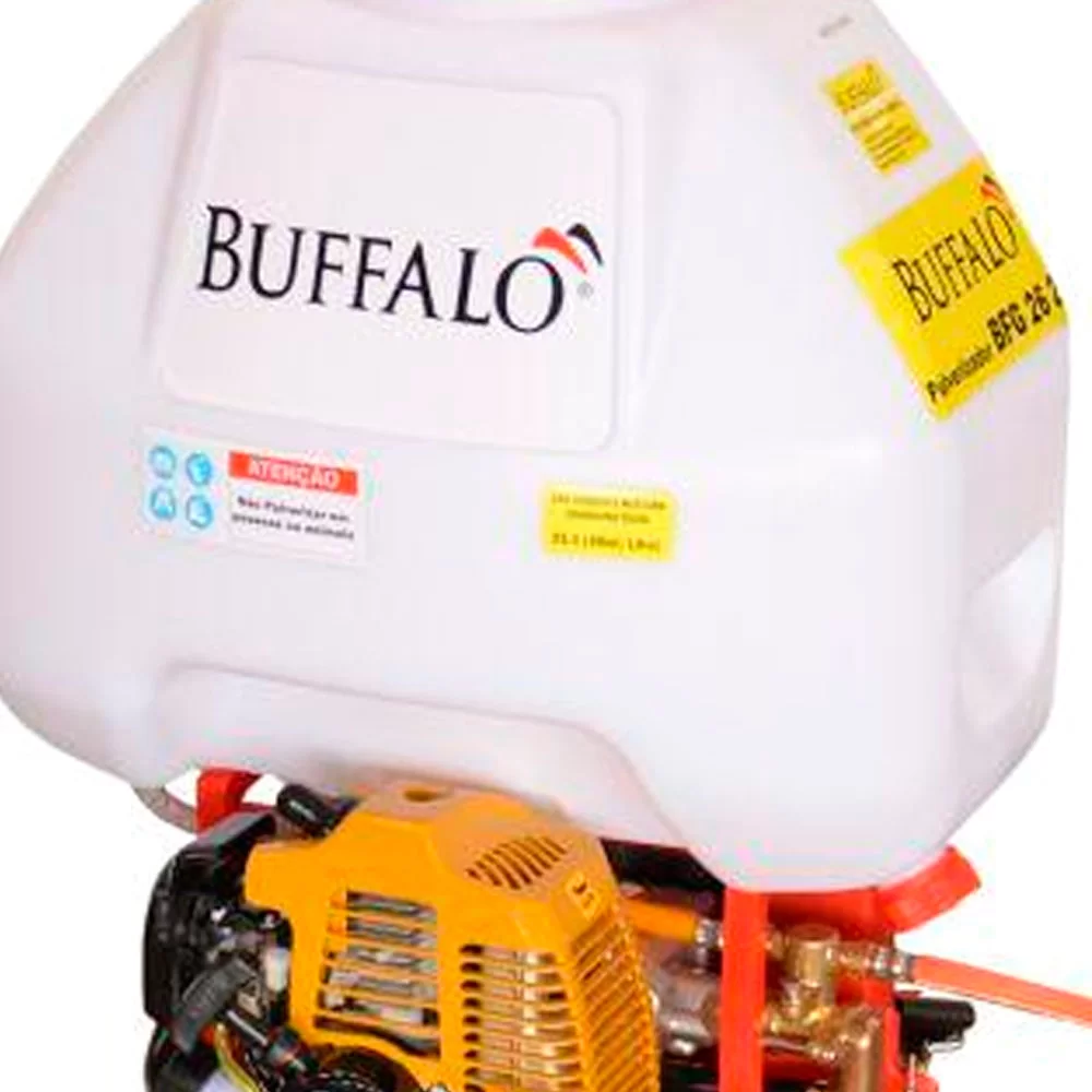 PULVERIZADOR COSTAL GASOLINA BFG 26 2T P.MANUAL 1CV BUFFALO
