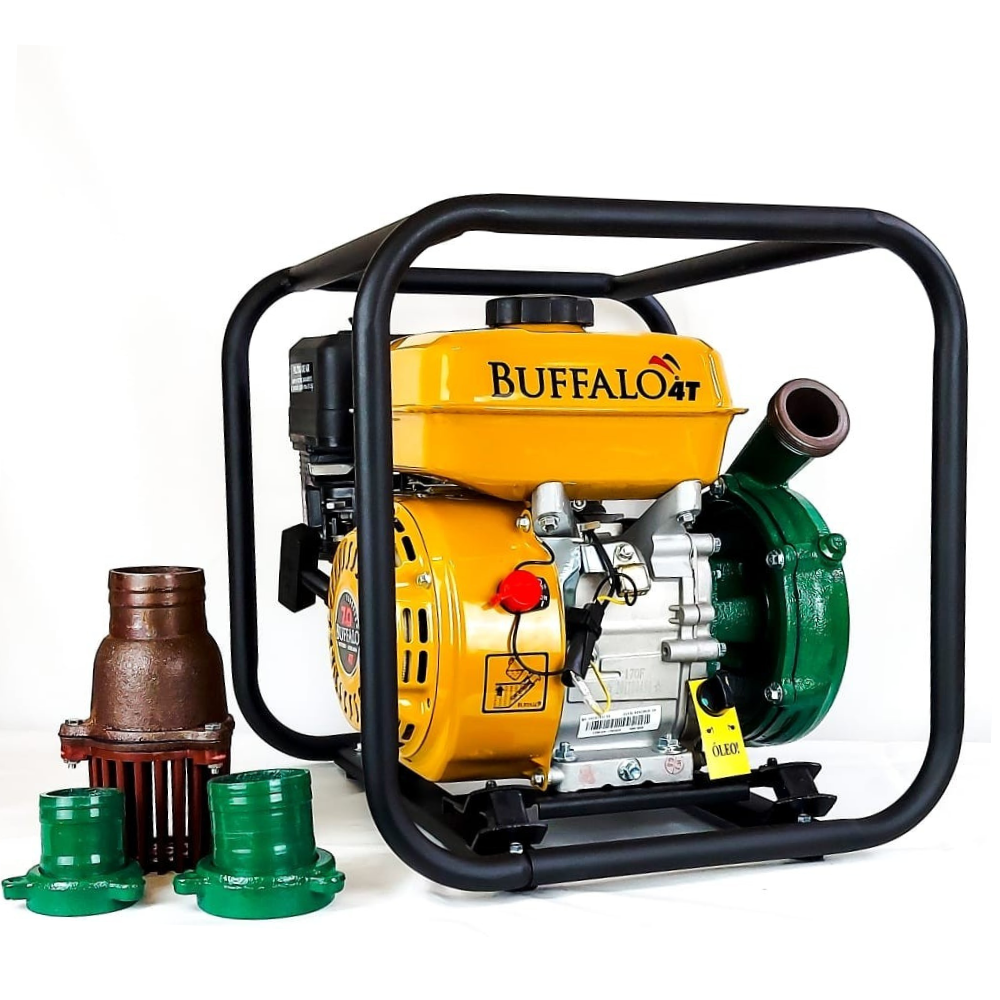 MOTOBOMBA GASOLINA CENTRÍFUGA 2.1/2X2'' 7CV PARTIDA MANUAL BUFFALO