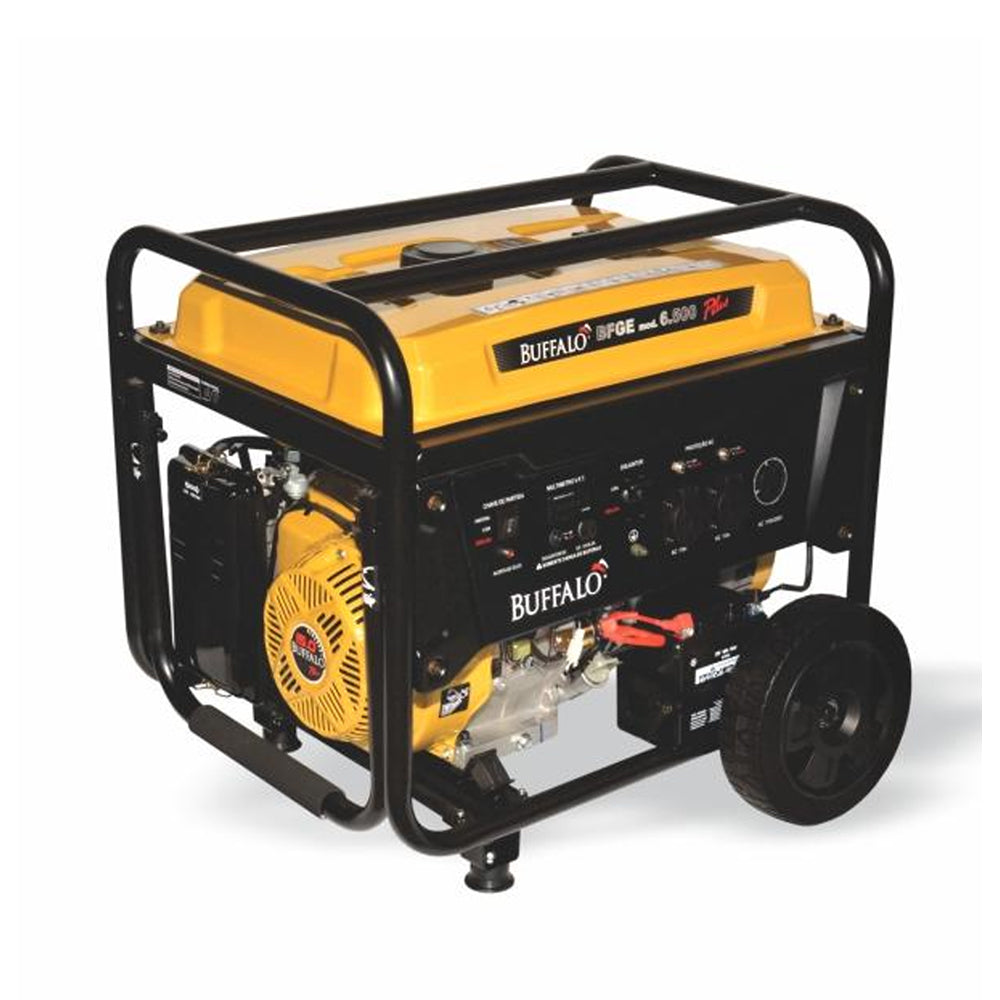 Gerador À Gasolina 6,5kva Bfg6500 15cv 4t 115/230 Buffalo