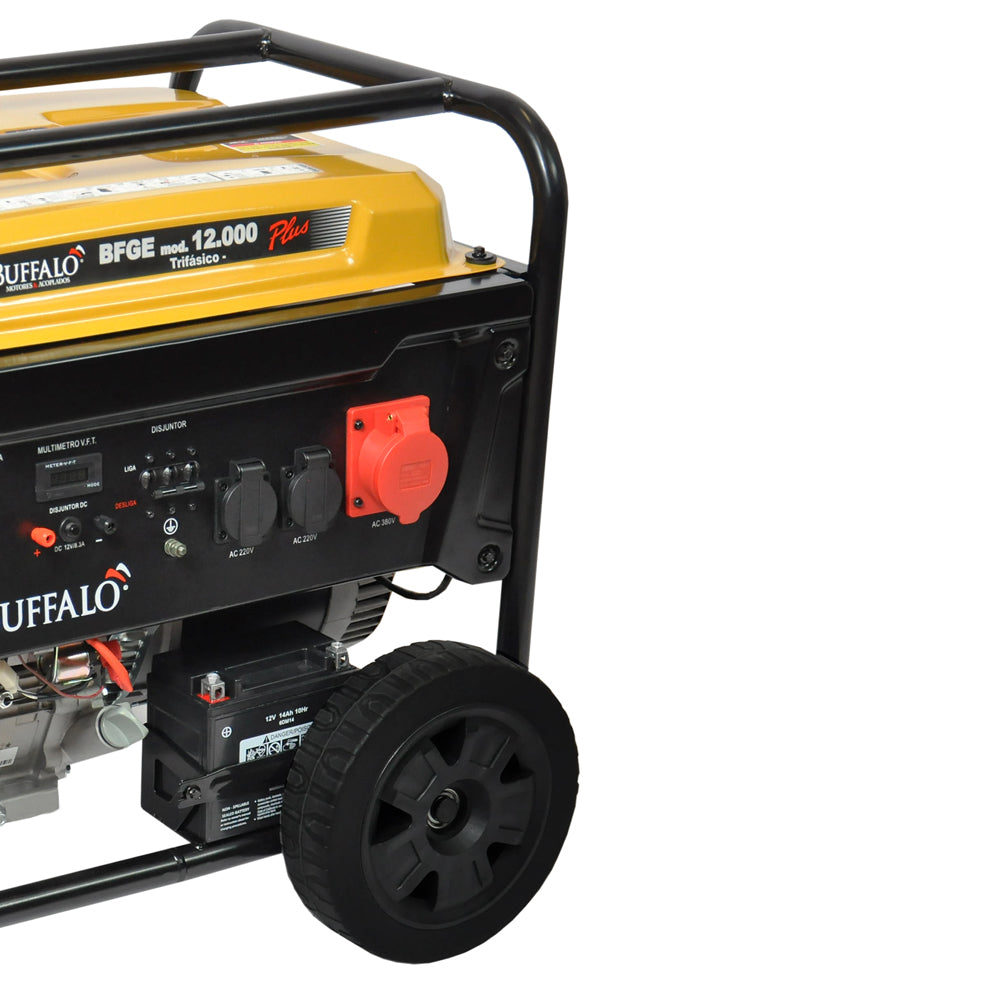 Gerador Elétrico a Gasolina 12,5kva Plus 380v Trif. Buffalo