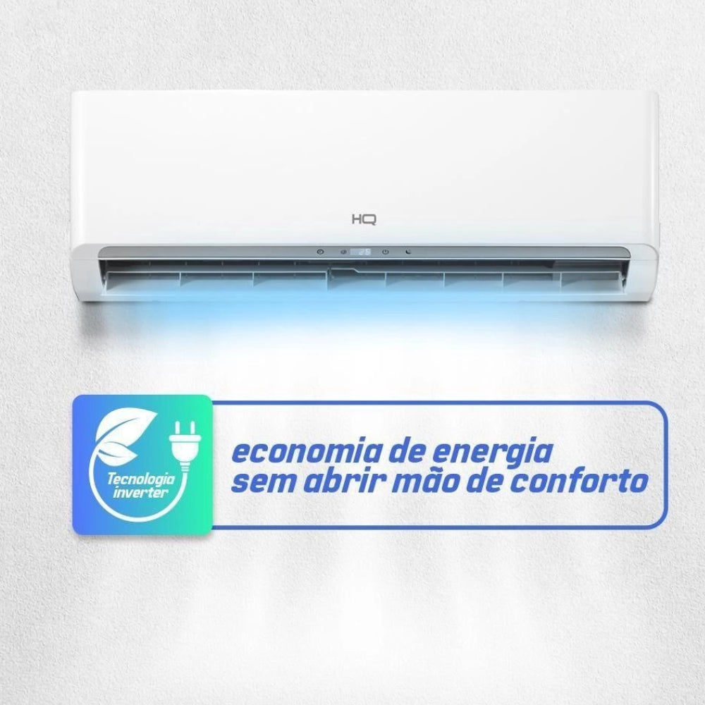 Ar Condicionado Inverter Split 18.000 BTUs HQ Hi Wall Monofásico 220v Branco