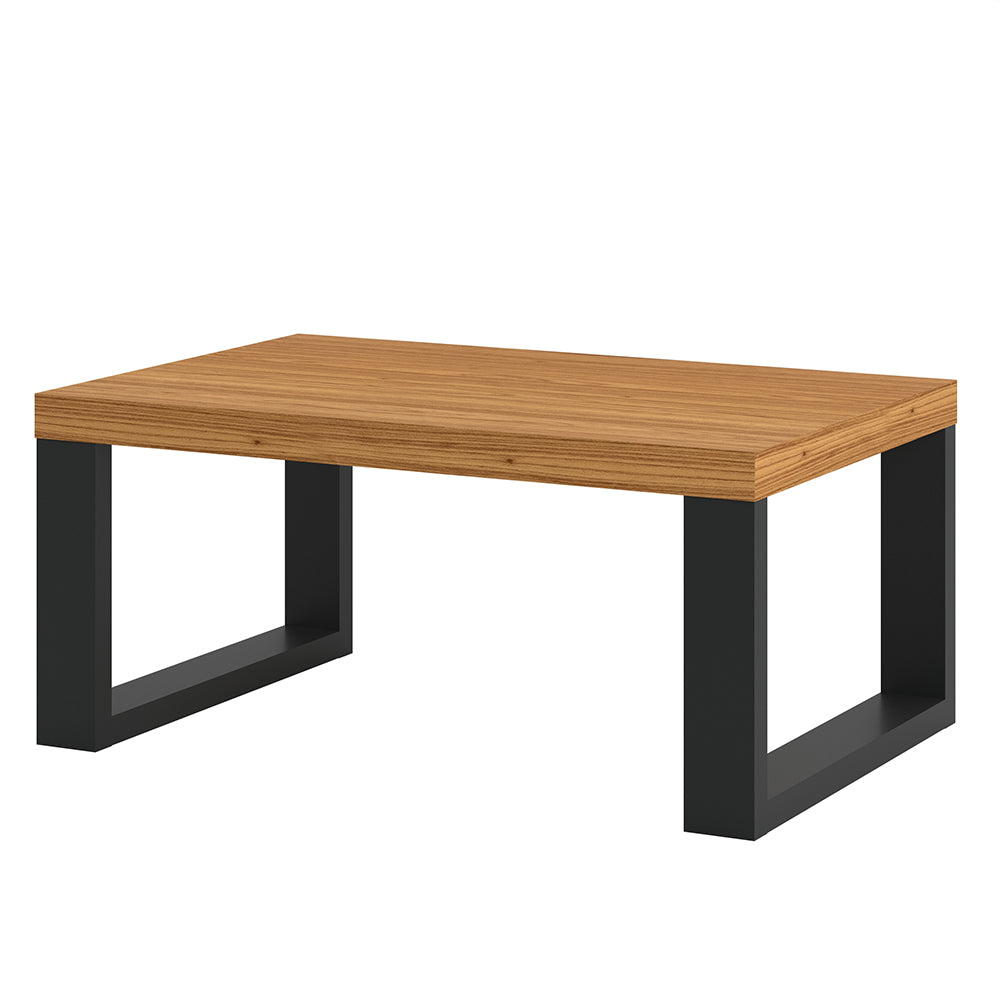 Mesa de Centro Industrial F13 Jpf Freijo Preto Fosco Pradel