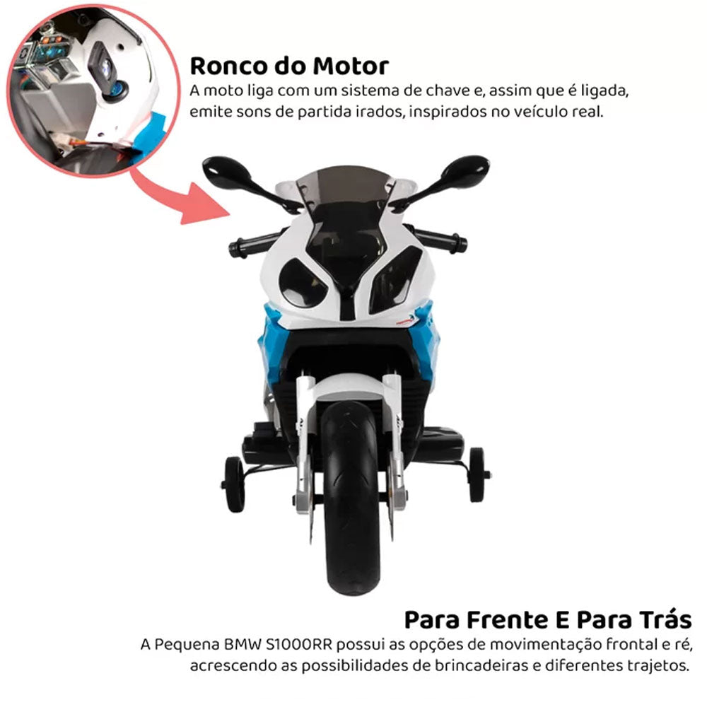 Moto Elétrica Infantil Motorizada Bmw S1000rr Zippy Toys