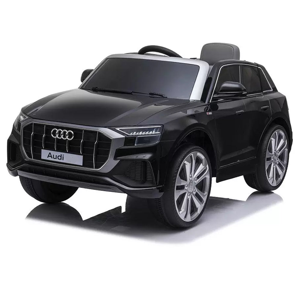 Carrinho Infantil Elétrico Audi Q7 6v com Controle Remoto Preto