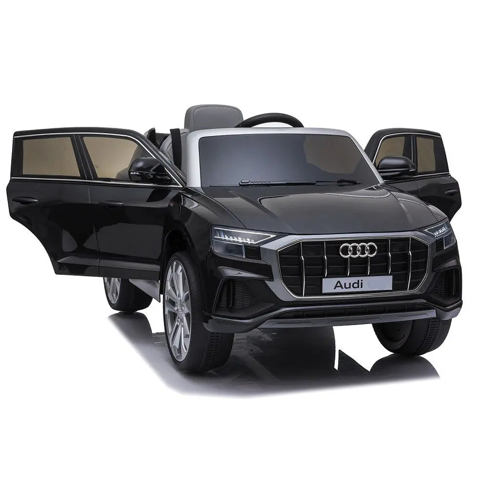 Carrinho Infantil Elétrico Audi Q7 6v com Controle Remoto Preto