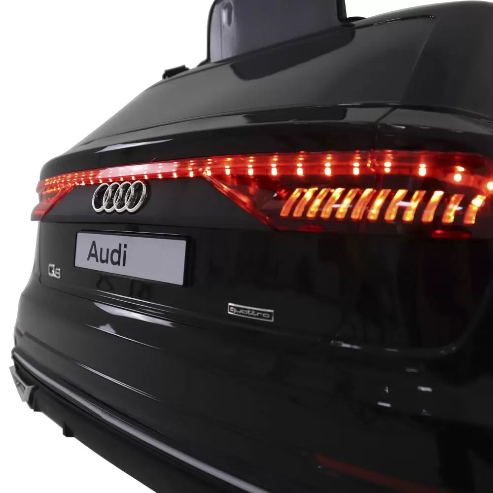Carrinho Infantil Elétrico Audi Q7 6v com Controle Remoto Preto