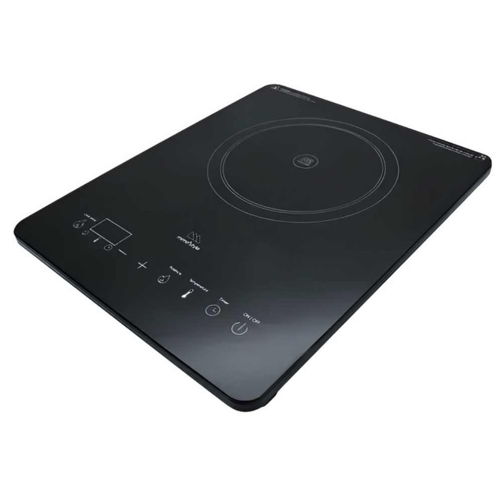 Cooktop de Indução Elétrico Portátil 1 Boca Smart Touch 220v 8 Níveis de Temperatura - Mimo Style