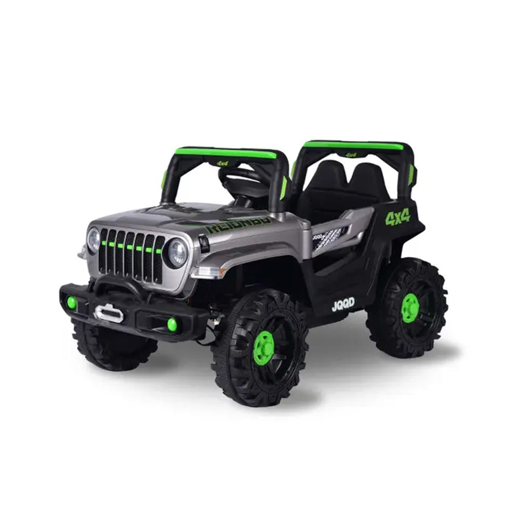 Carro Elétrico Infantil Jipe Off-Road Rosa 12V Com Controle Remoto Zippy