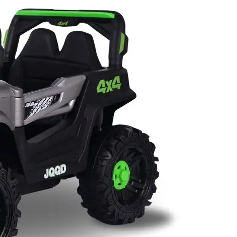 Carrinho Elétrico Infantil Jipe Off Road Cinza 12v com Controle Remoto Zippy Toys