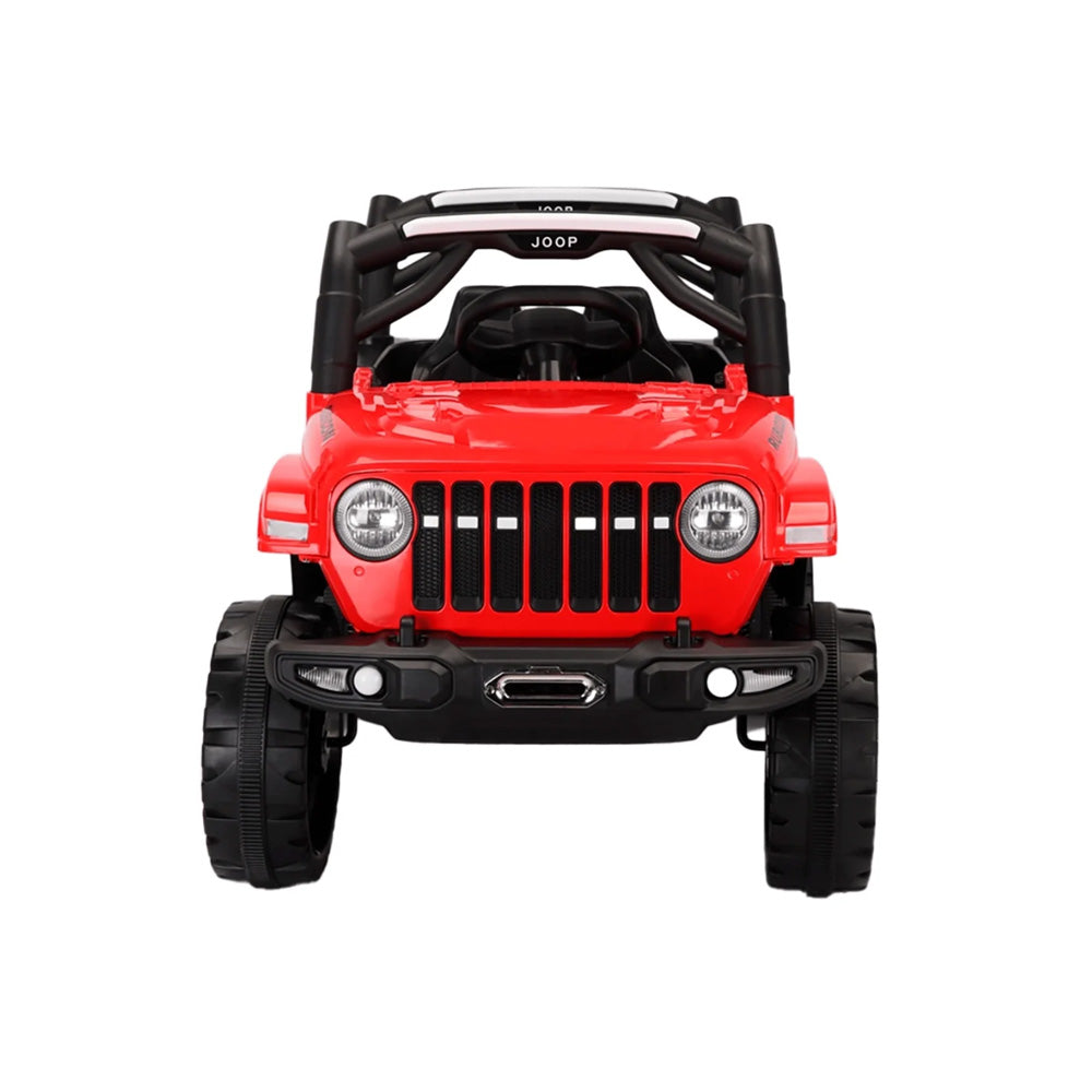 Carrinho Elétrico Infantil Jipe Off Road Vermelho 12v com Controle Remoto Zippy Toys
