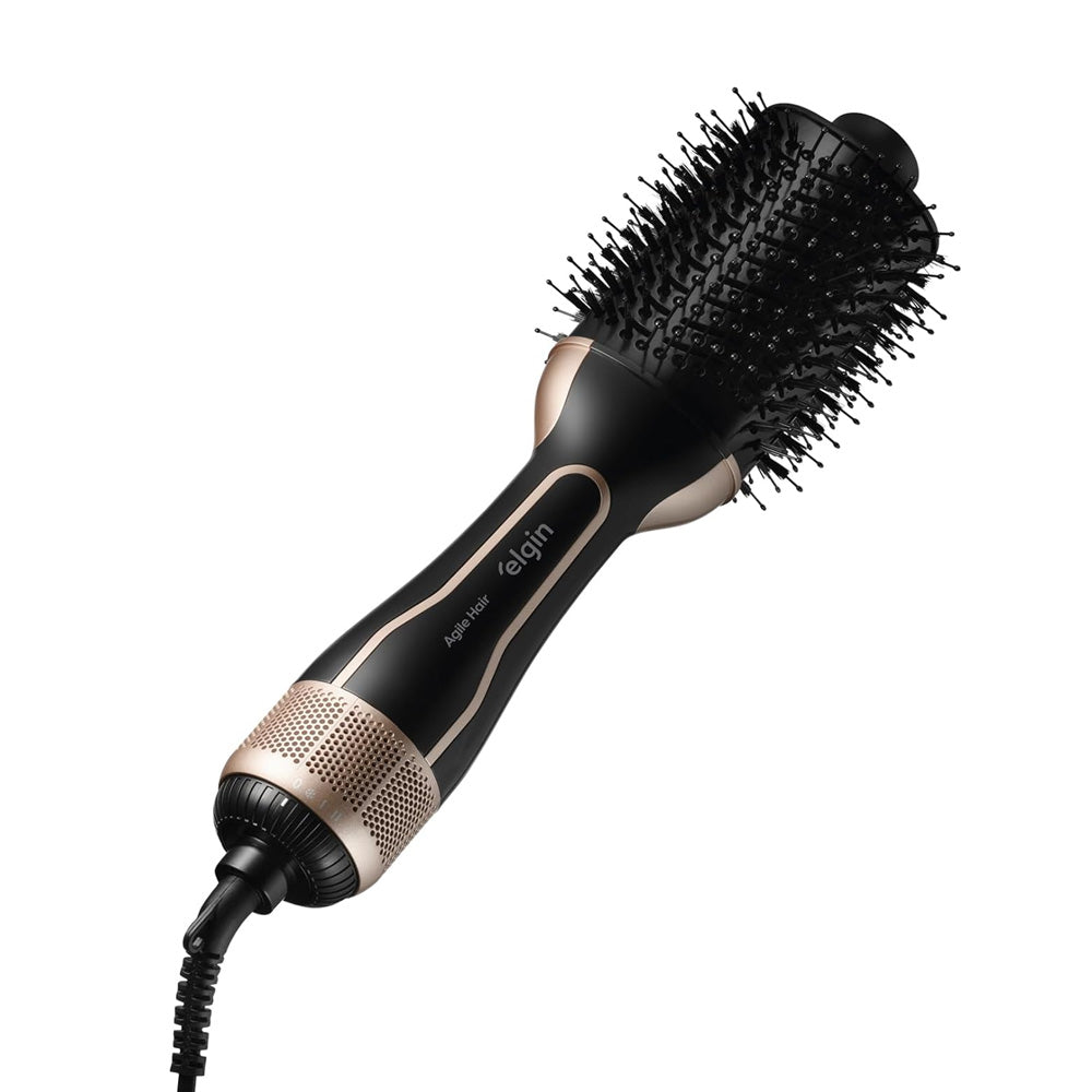 Escova Secadora de Cabelo Agile Hair Elgin Tourmaline ION 4 em 1 Bivolt 1200W