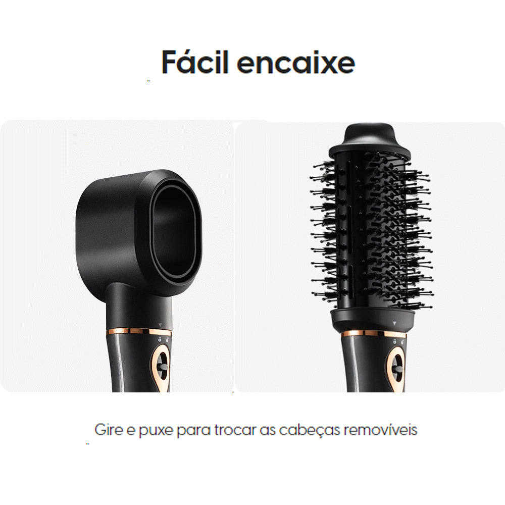 Escova Secadora Elétrica Trend Style 1200w Bivolt Elgin