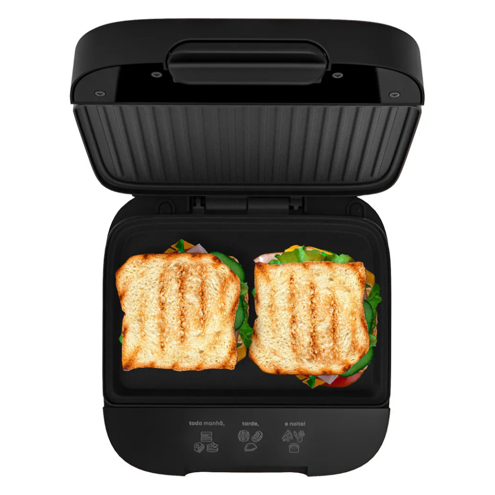 Kit Cozinha com Sanduicheira Cadence Click e Chaleira 1,8l Elétrica Best