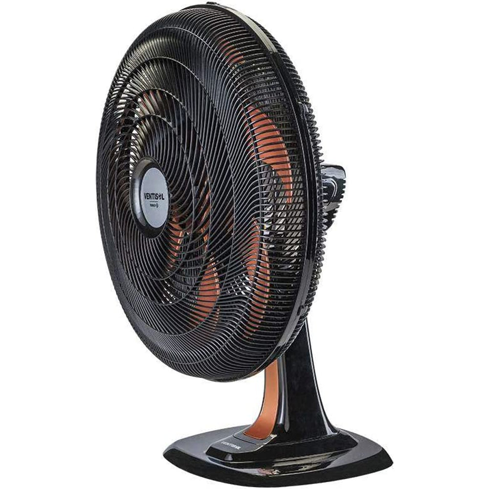 Ventilador Turbo de Mesa 6 Pás 50cm 135w Bronze Ventisol