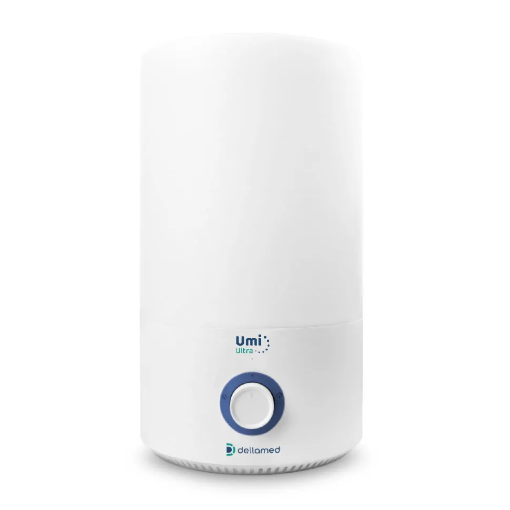 Combo 2 Umidificador Ultrassônico 4,3 Litros Umi Ultra Dellamed Branco Bivolt