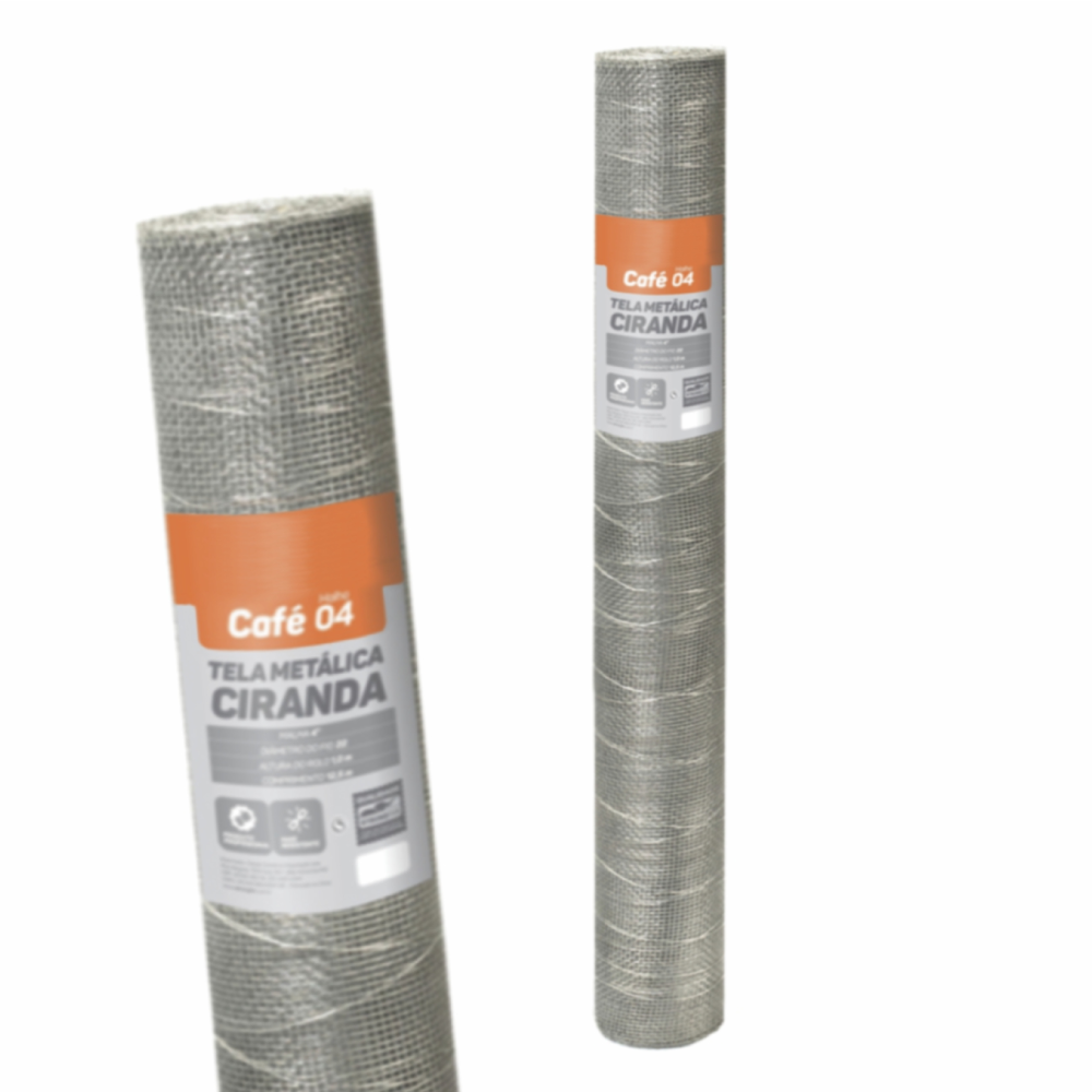 Tela Ciranda Café 0,60x12,5m Malha 4 Fio 22 Rino Agro