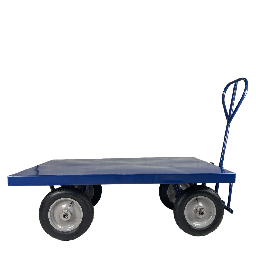 Carro Plataforma com Tampo em Aço 450kg C-128-d