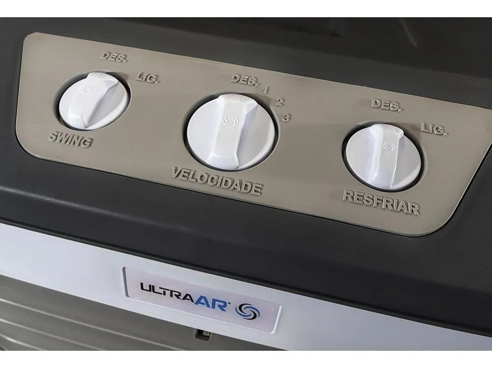 CLIMATIZADOR DE AR INDUSTRIAL 80 LITROS 250W 6.000 M³/H ULTRAAR