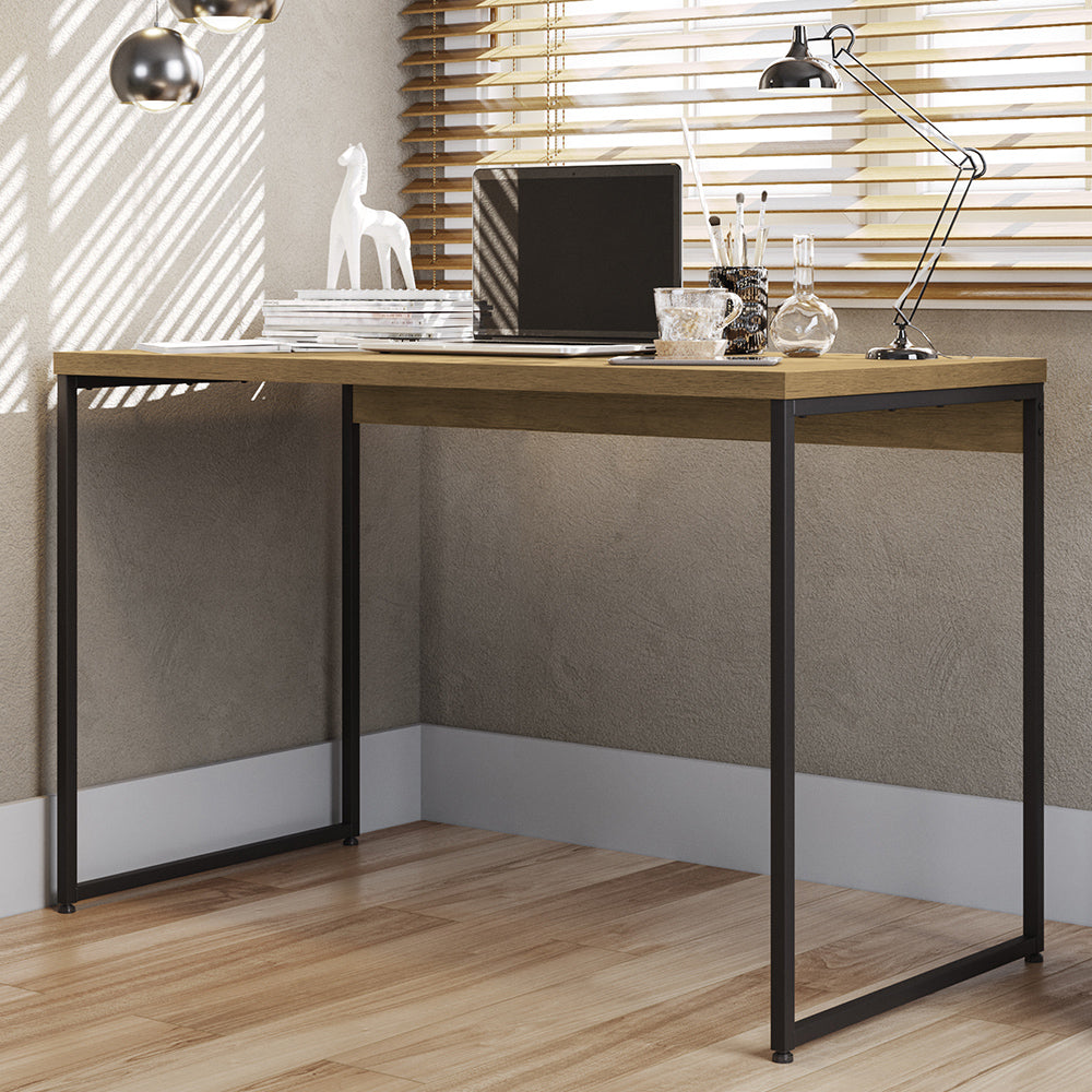 Mesa para Escritório Diretor Estilo Industrial 1,18m Freijo Kapesberg