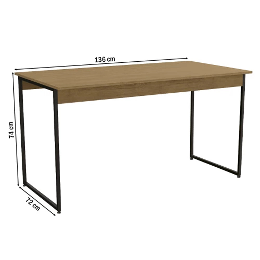 Conjunto Mesa Estilo Industrial com 02 Bancos Freijo Kapesberg