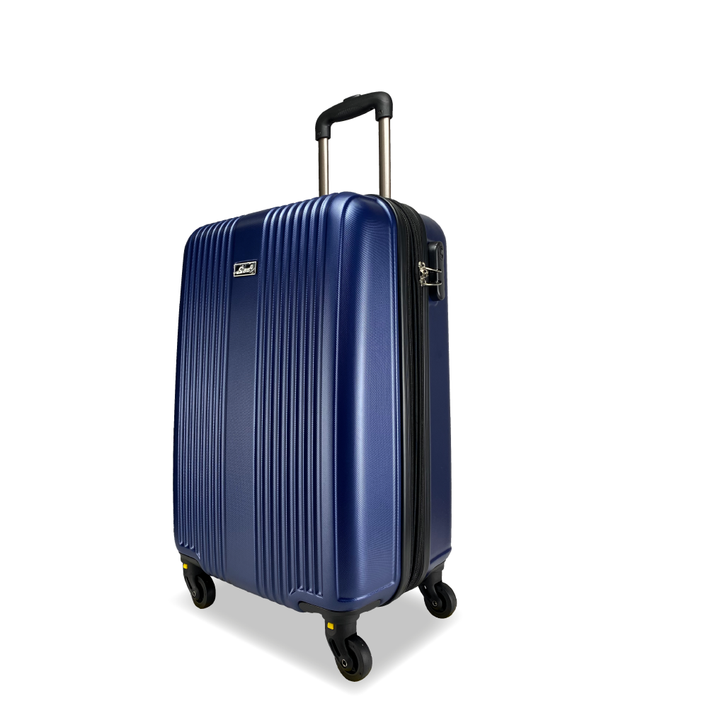 Mala de Viagem de Bordo Roda Giro 360 Grau Rígida Italia 22,5x52x33cm