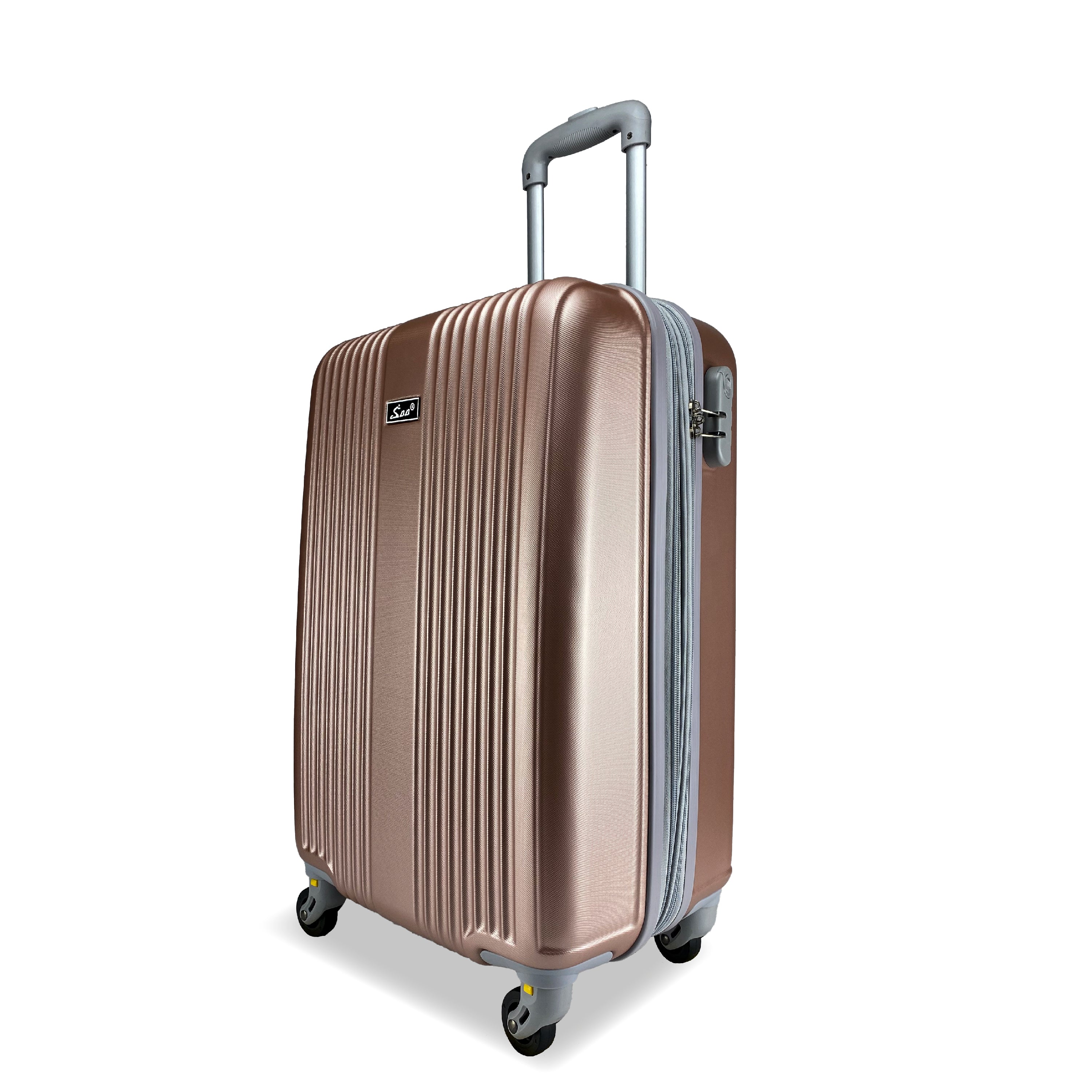 Mala de Viagem de Bordo Roda Giro 360 Grau Rígida Italia 22,5x52x33cm