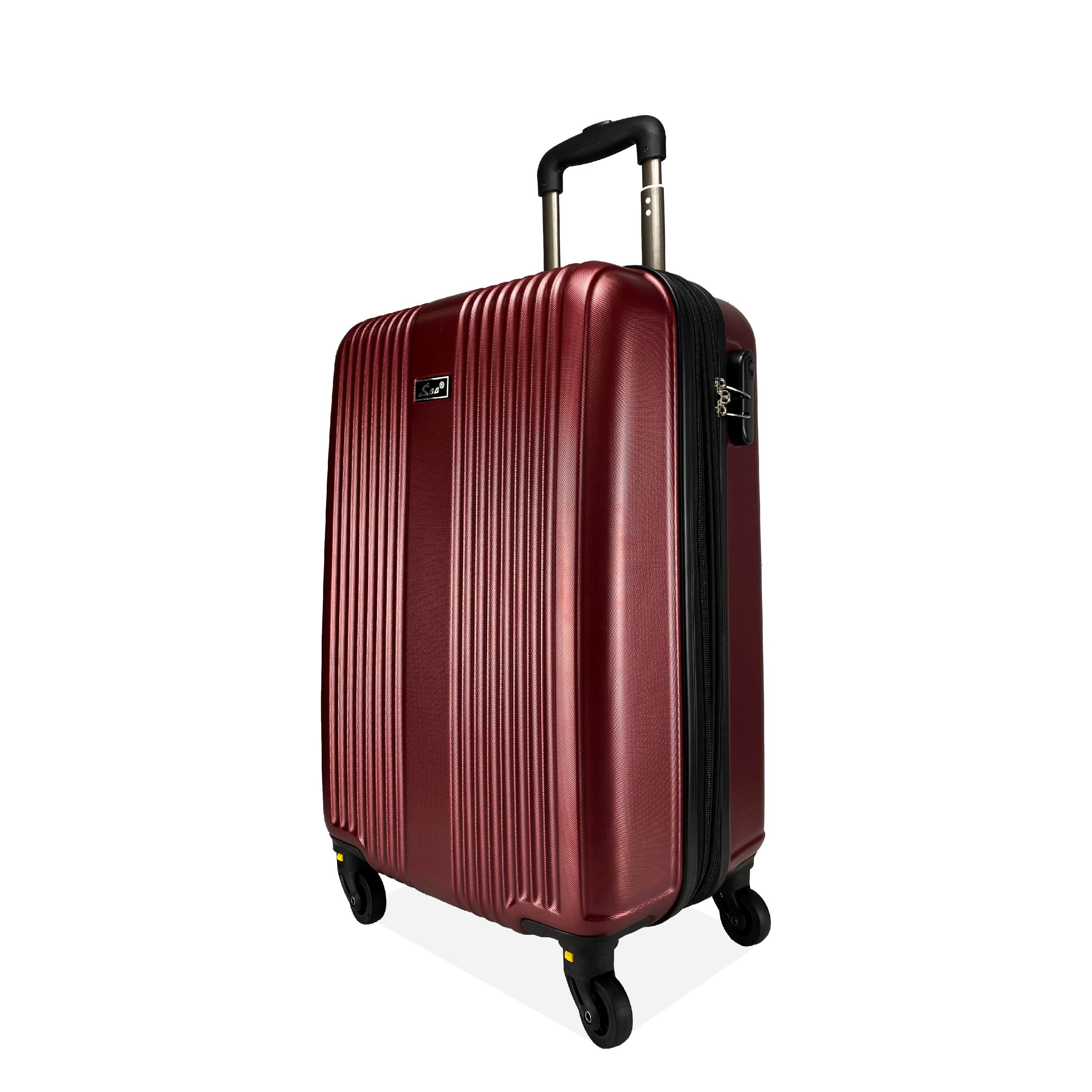 Mala de Viagem de Bordo Roda Giro 360 Grau Rígida Italia 22,5x52x33cm