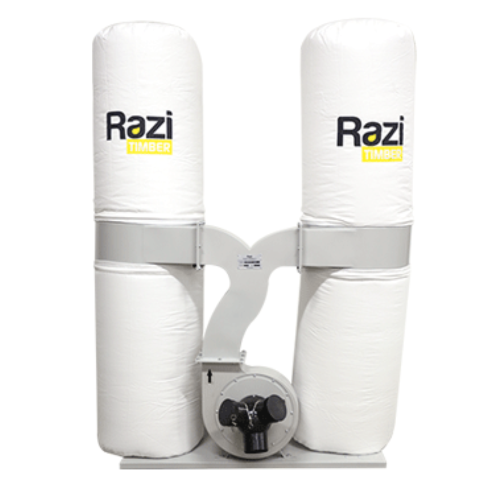 Coletor de Pó 3cv 307 Litros com 3 Entradas e 2 Reservatórios 220/380v Trifásico