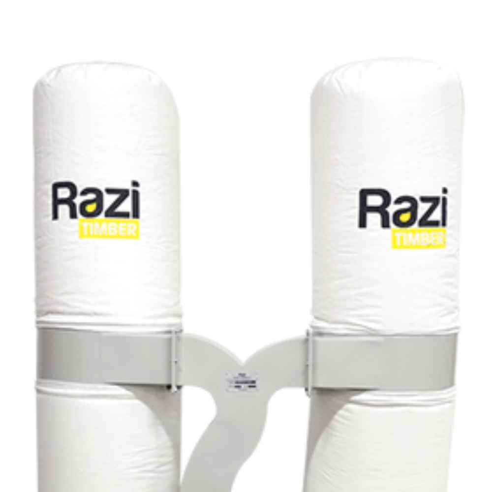 Coletor de Pó 3cv 307 Litros com 3 Entradas e 2 Reservatórios 220/380v Trifásico