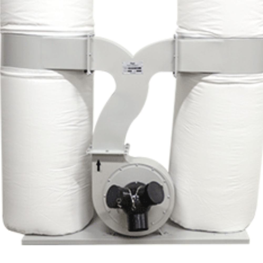 Coletor de Pó 3cv 307 Litros com 3 Entradas e 2 Reservatórios 220/380v Trifásico