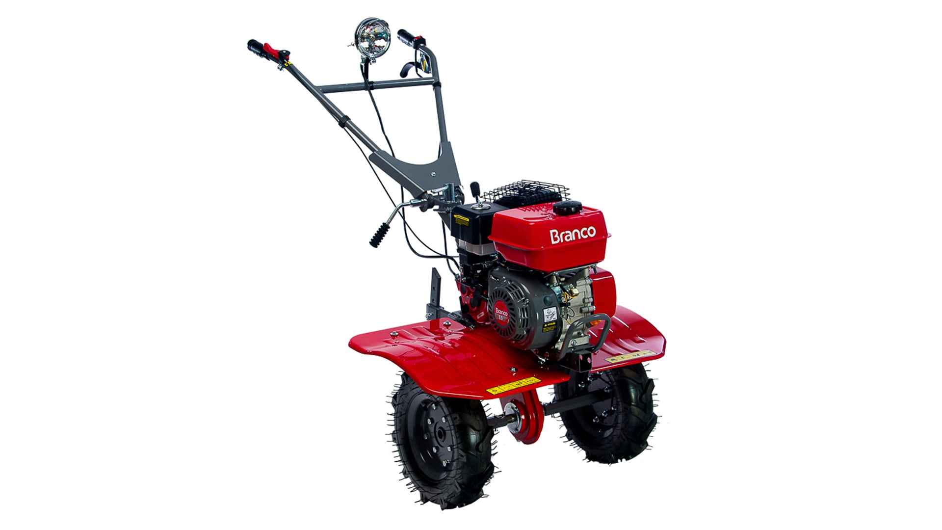 Motocultivador Tratorito 6,5CV Gasolina 800mm Corte BTTG6.5 Branco - Preparo Solo