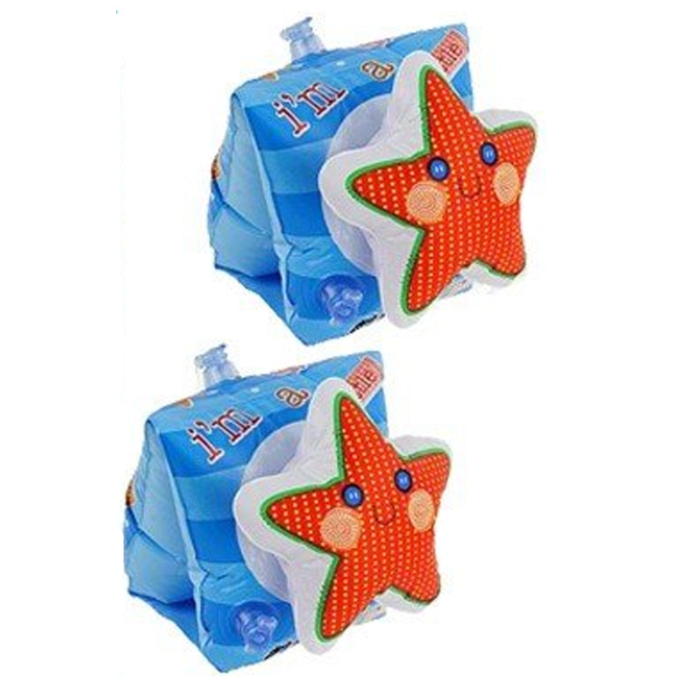 BOIA DE BRAÇO INFLÁVEL INFANTIL FLUTUADOR ESTRELA INTEX