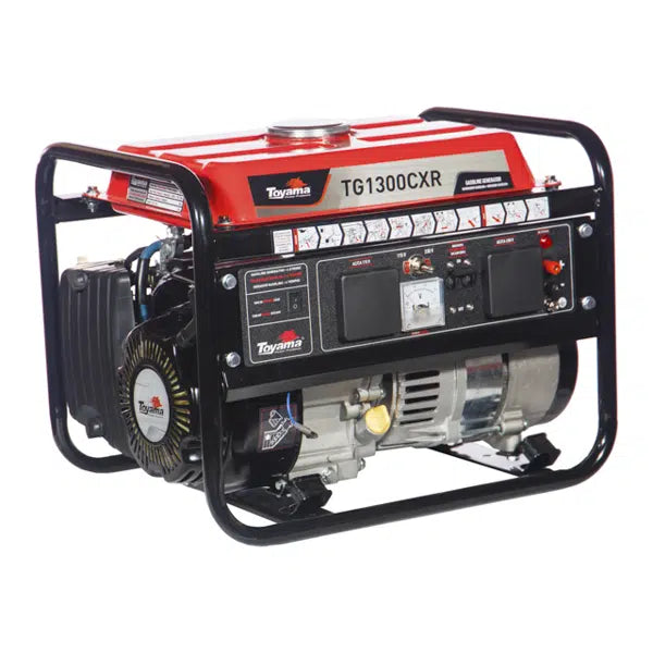Gerador de Energia a Gasolina 1.25 KVA Bivolt Toyama TG1300CXR - Partida Manual Retrátil