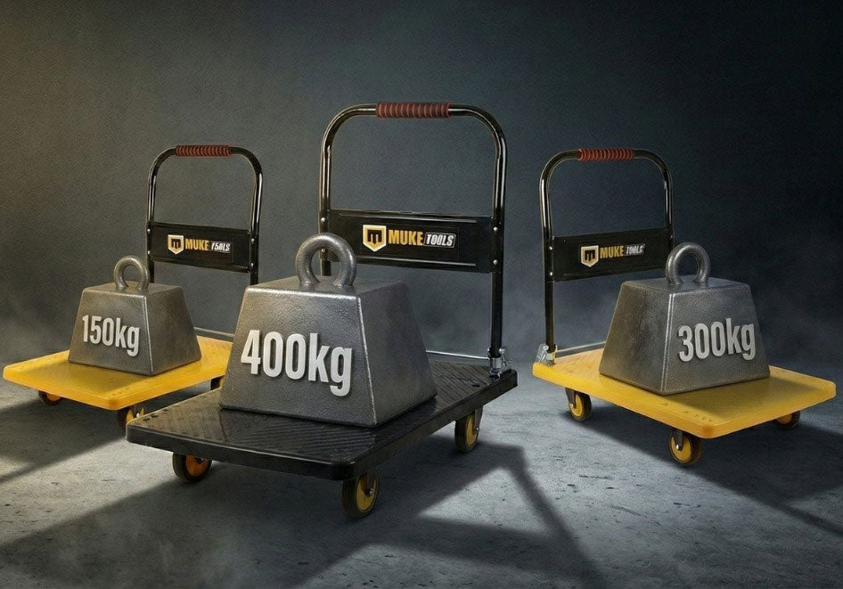 Carrinho Plataforma Dobrável: Como Escolher Entre 150kg, 300kg e 400kg
