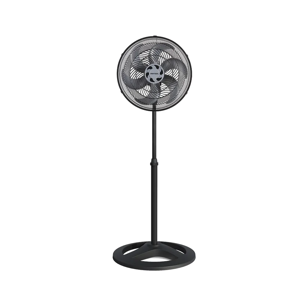 Ventilador Coluna Turbo 6P 40cm Preto 127V Ventisol