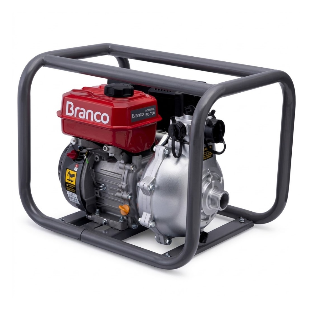 Motobomba Gasolina Centrífuga Branco B4T-712S 7.7Hp Alto MCA