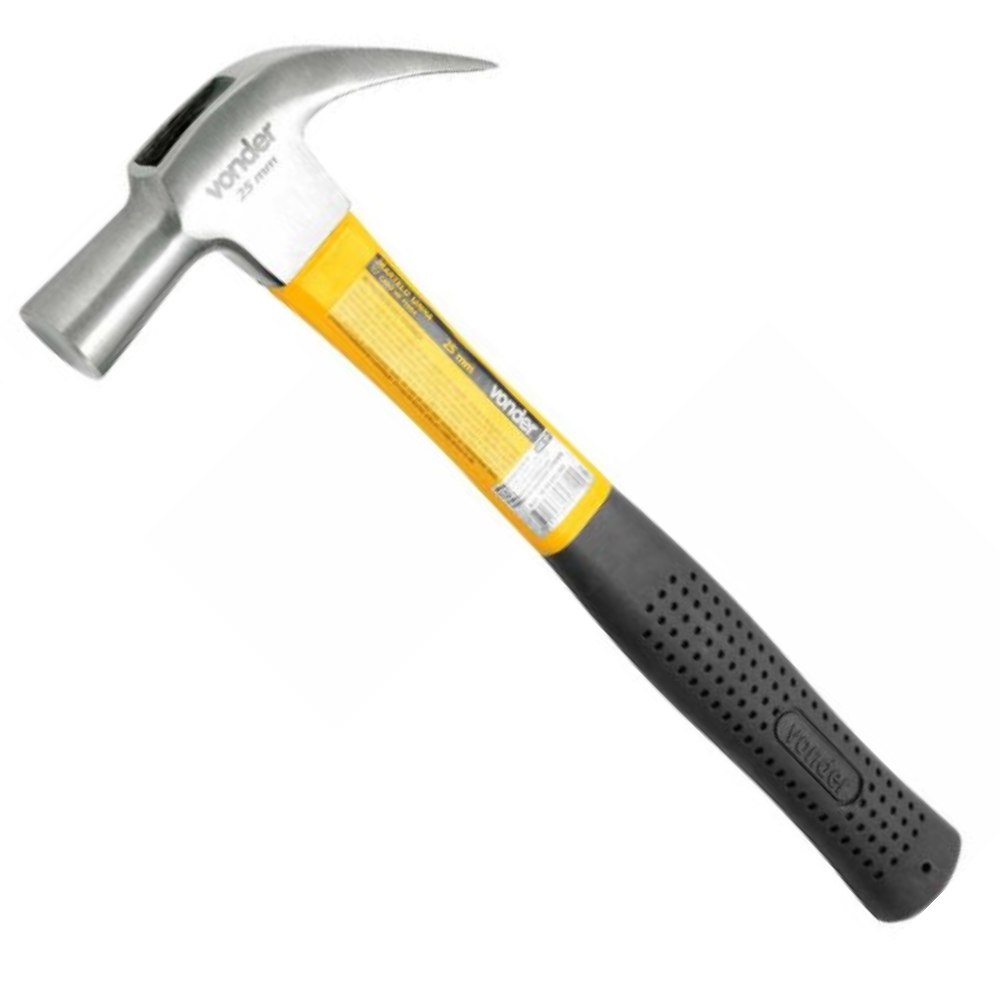 Martelo Unha 27mm Vonder com Cabo de Fibra Emborrachado