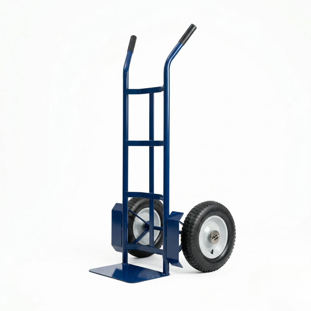 Carrinho de Carga para Barril de Chopp 200kg Com Rodas Pneumáticas