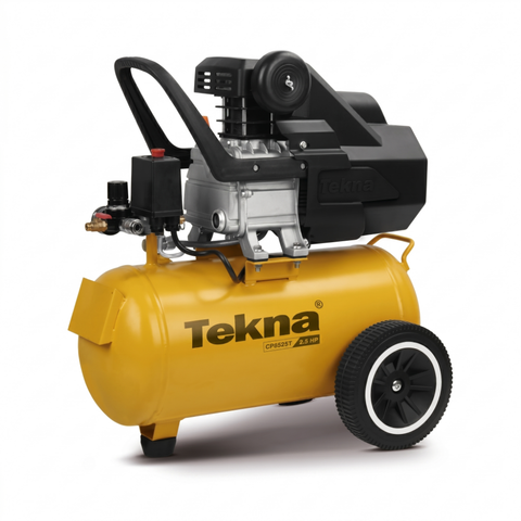 Compressor de Ar Portátil 8,5 PCM 22 Litros 2HP Sem Óleo Tekna CP8525T