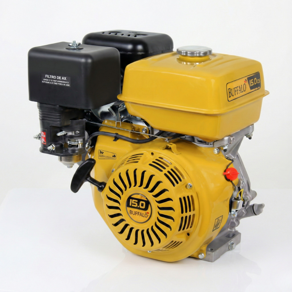 Motor Estacionário Gasolina Partida Manual BFG 15HP/15CV 4T 420CC Buffalo