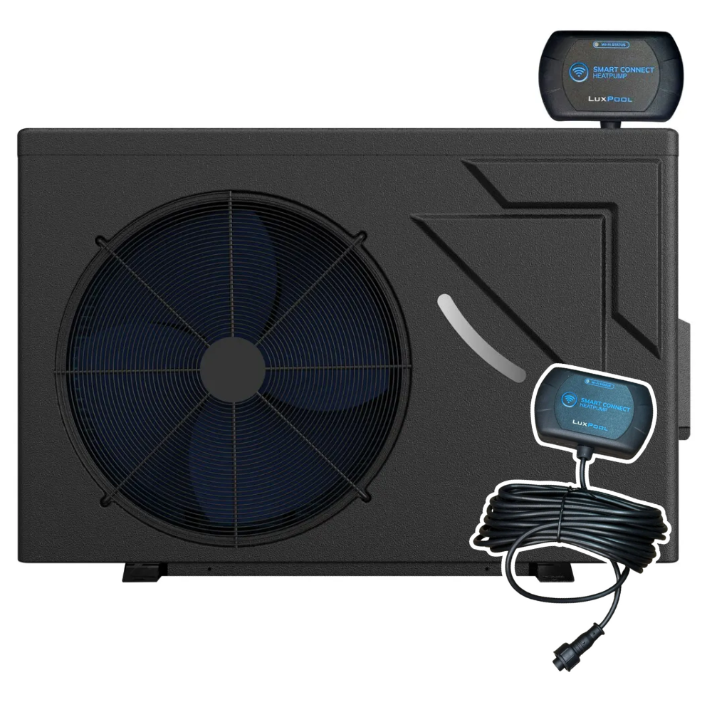 Bomba Trocador De Calor LPE550 Inverter 55.000 BTUs Aquecedor Piscinas Ate 55.000 Litros Wi-Fi
