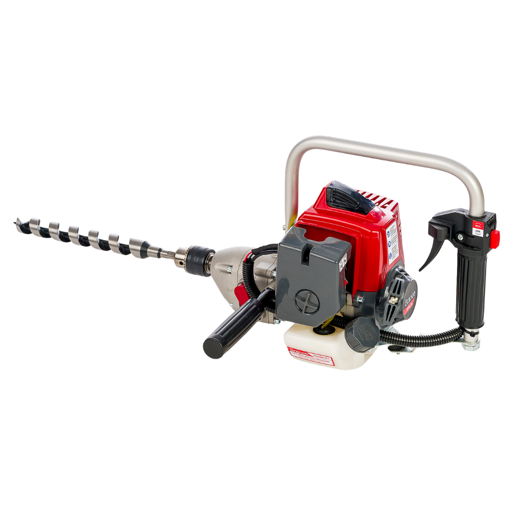 Furadeira de Mourão à Gasolina 1CV 25,5CC 2T BFM-26 BRANCO